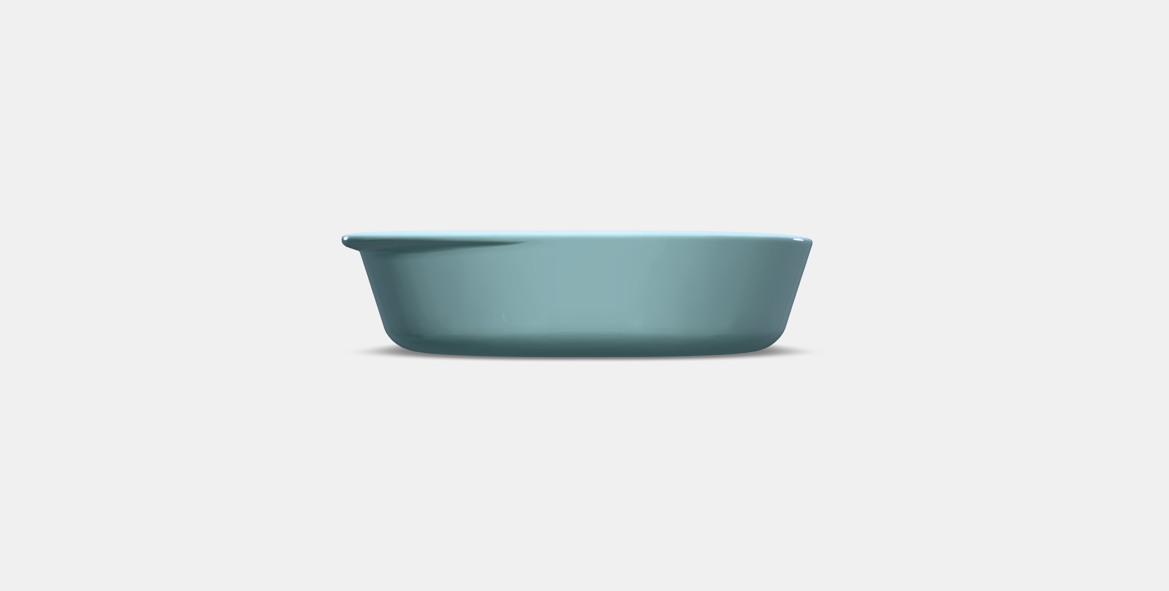 FOLJSAM Oven dish Low-poly 3D model_10