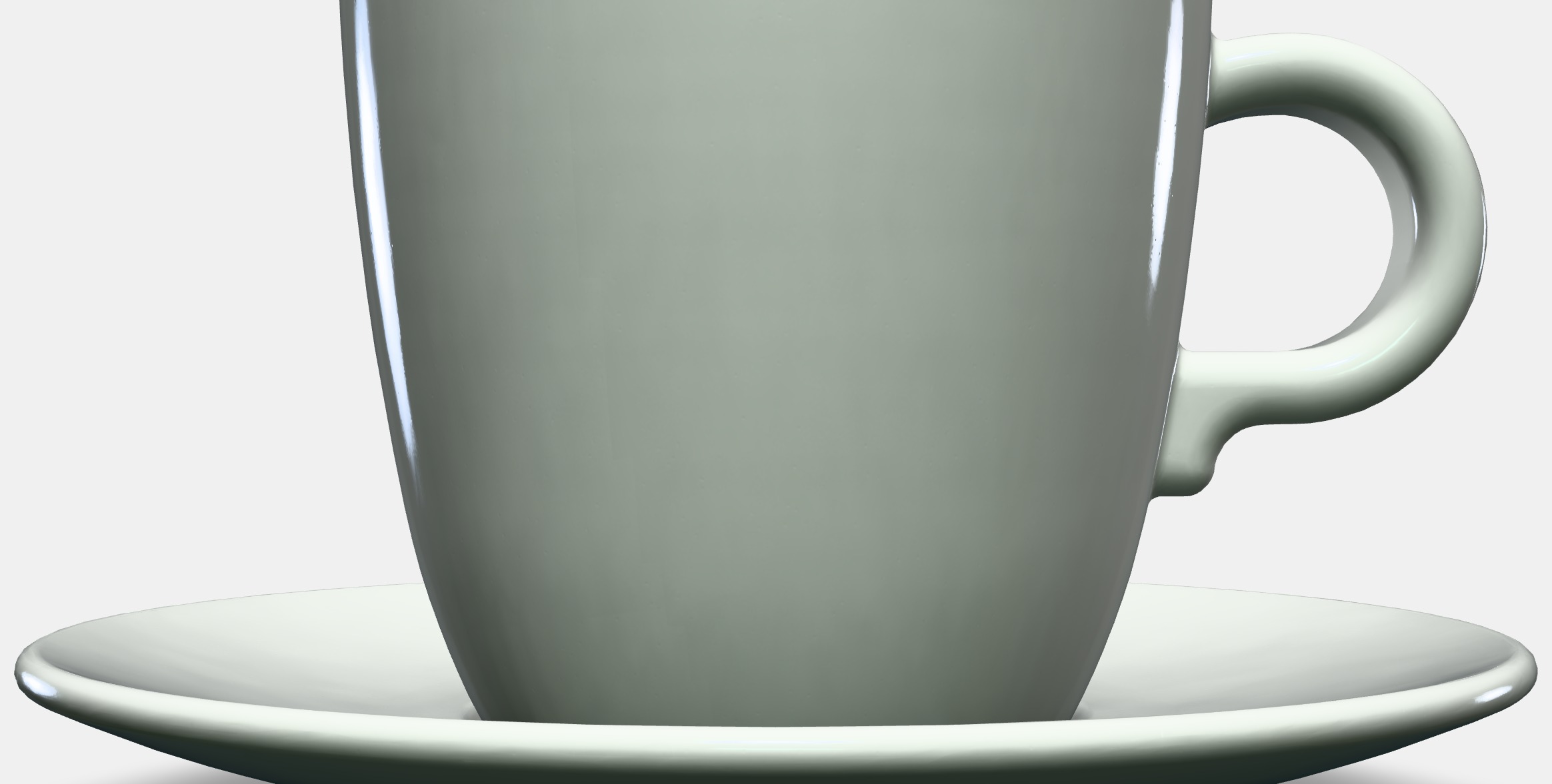 FARGKLAR Cup with saucer 2 Low-poly 3D model_11