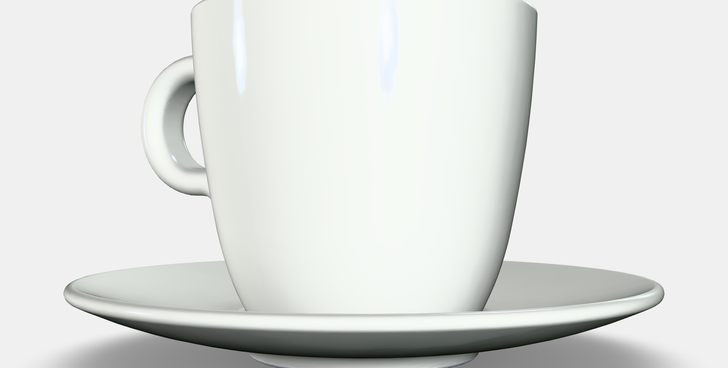 FARGKLAR Cup with saucer 2 Low-poly 3D model_4