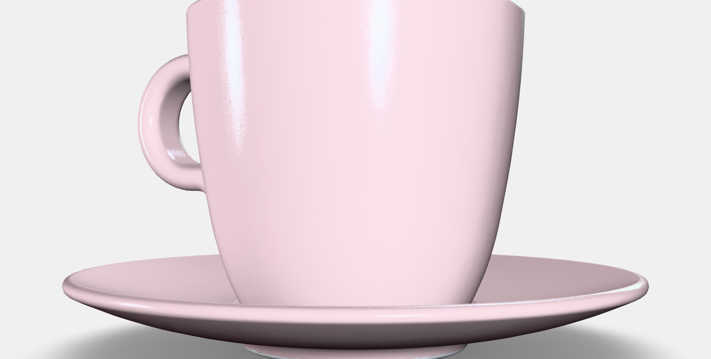 FARGKLAR Cup with saucer 3 Low-poly 3D model_5