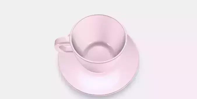 FARGKLAR Cup with saucer 3