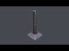 Post Barrier 3D Model Collection_2