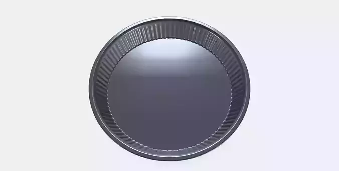HEMMABAK Pie dish Low-poly 3D model