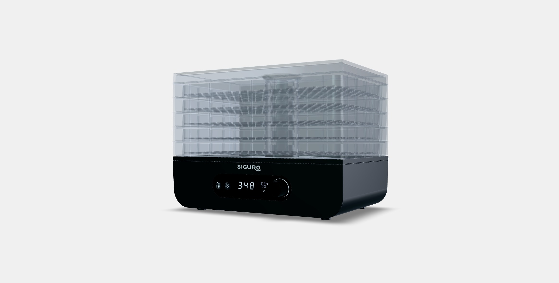 Siguro FD-C400B Compact Dry Low-poly 3D model_12