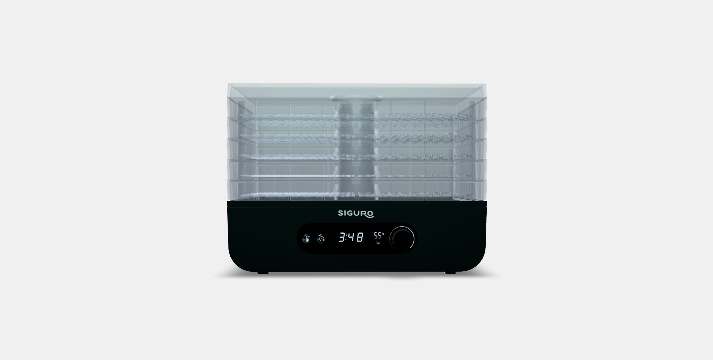 Siguro FD-C400B Compact Dry Low-poly 3D model_10