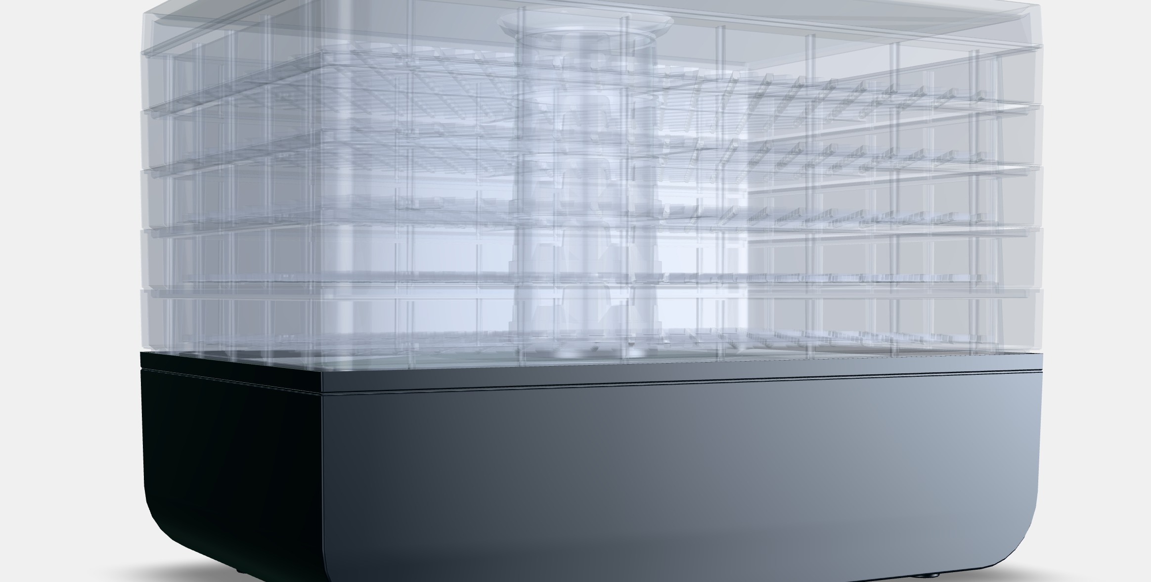 Siguro FD-C400B Compact Dry Low-poly 3D model_3