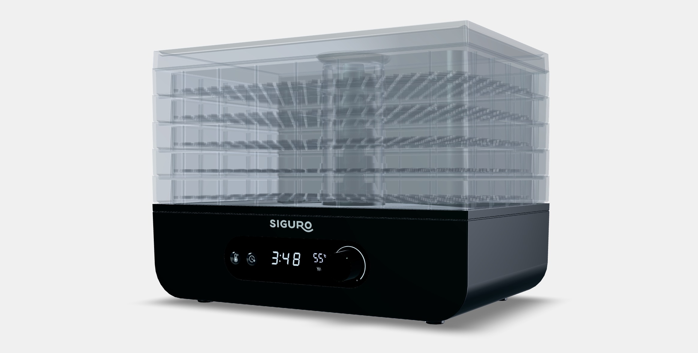 Siguro FD-C400B Compact Dry Low-poly 3D model_13