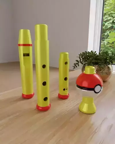 Functional Pokeflute Pokemon 