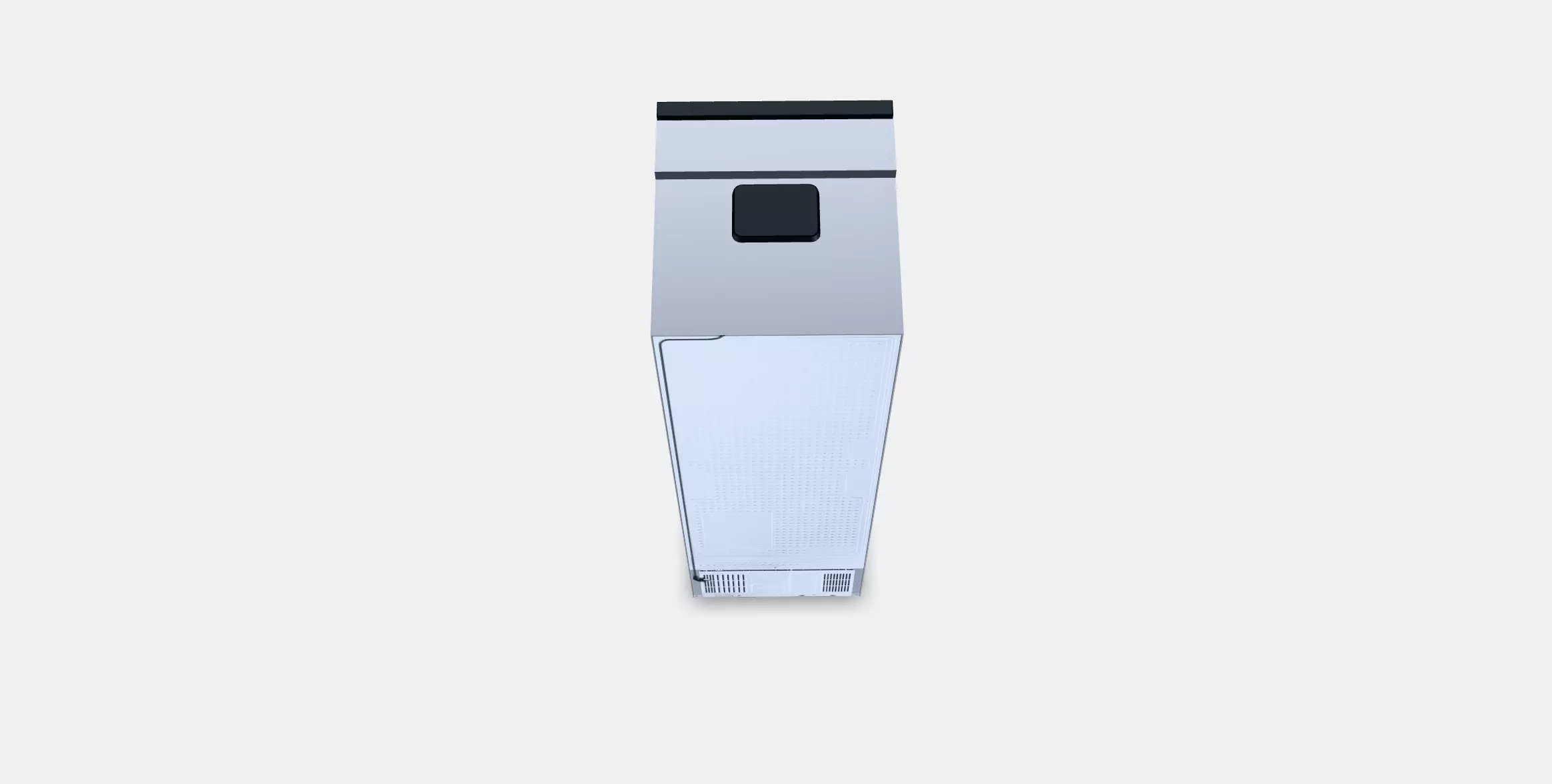 SAMSUNG Bespoke RB38A7B63S9-EF Low-poly 3D model_0