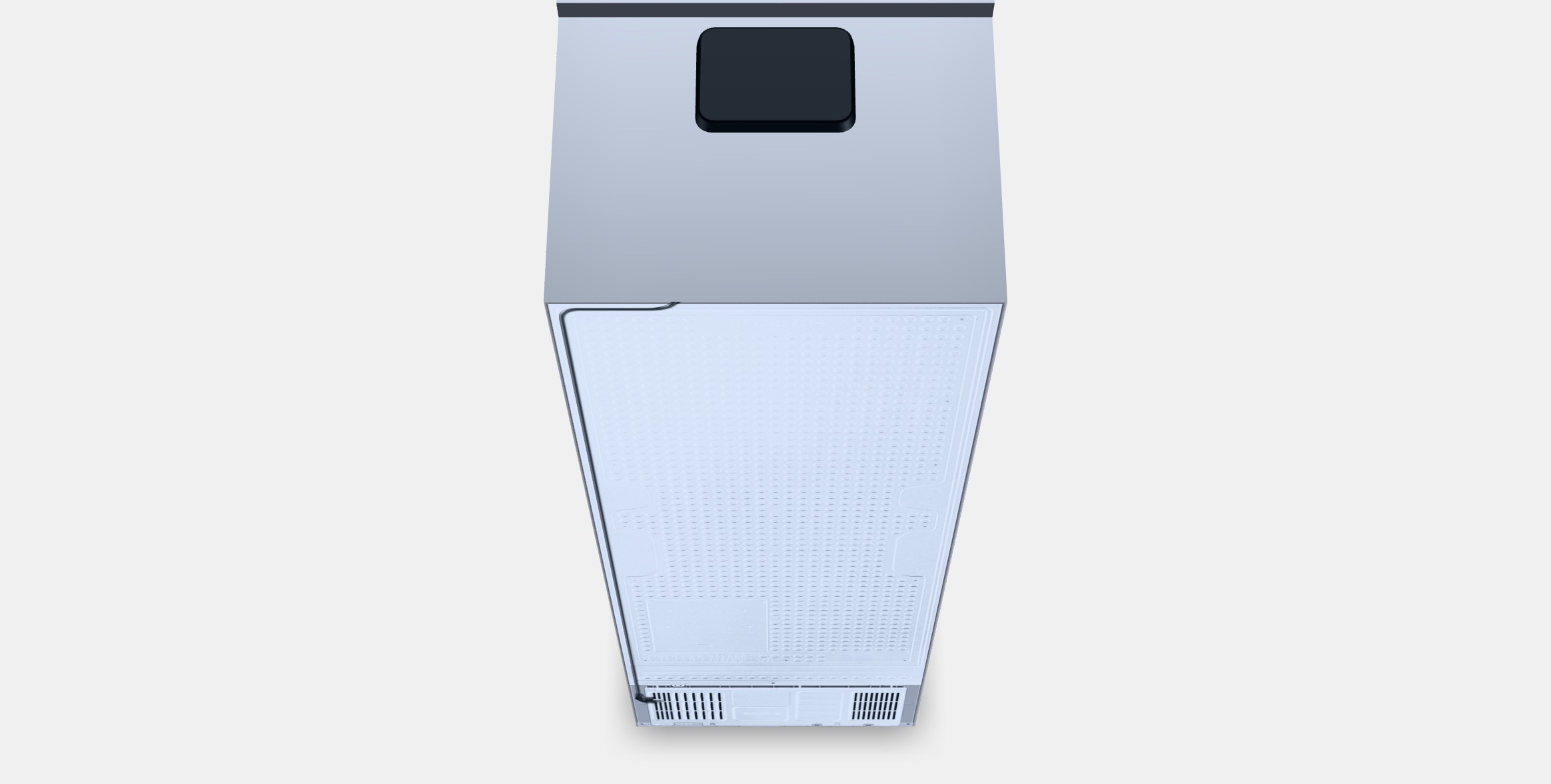 SAMSUNG Bespoke RB38A7B63S9-EF Low-poly 3D model_4