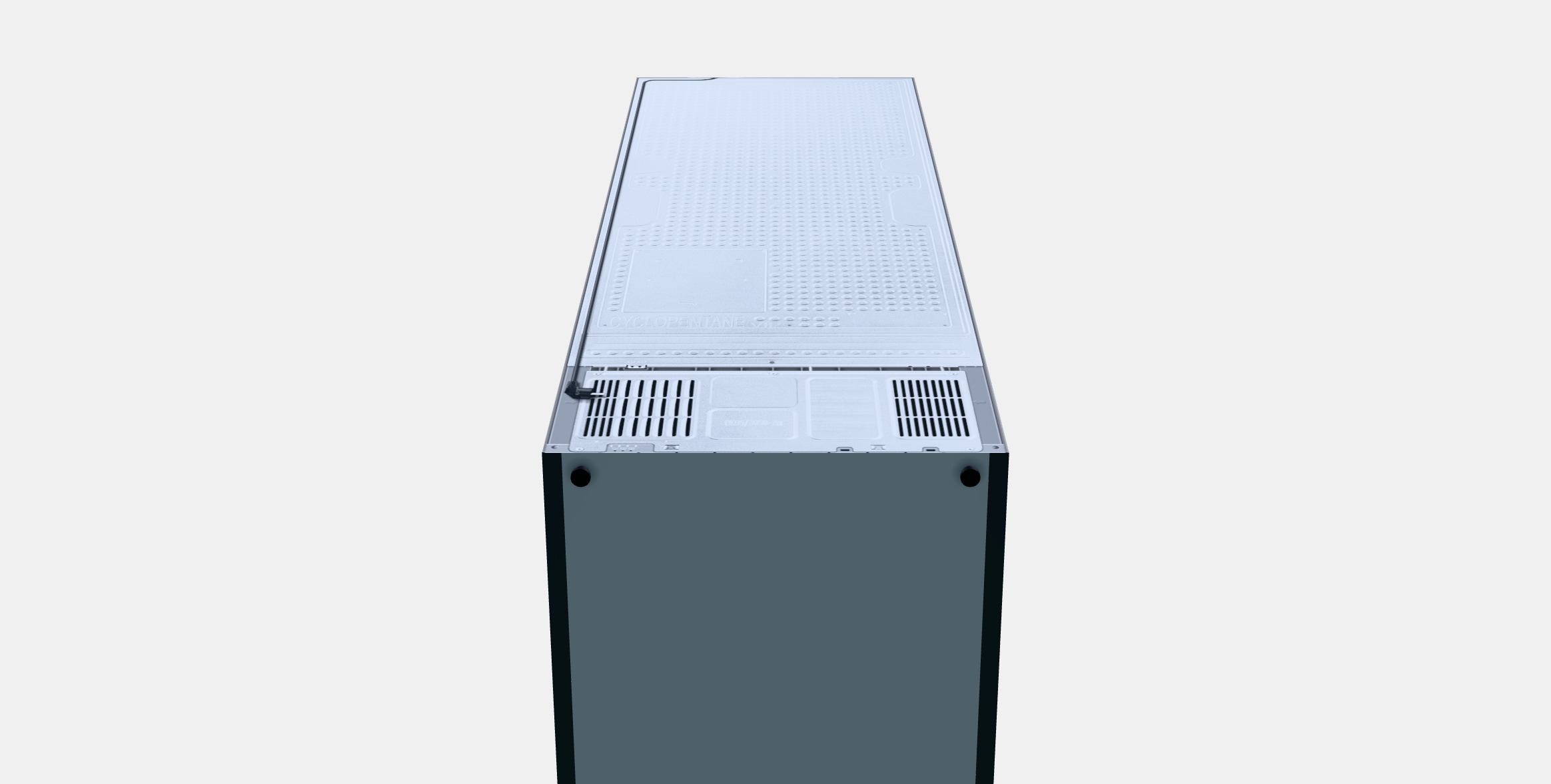 SAMSUNG Bespoke RB38A7B63S9-EF Low-poly 3D model_8