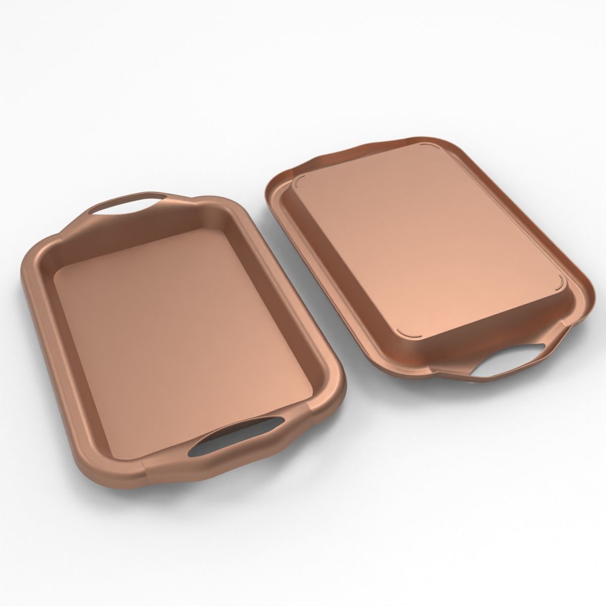 Food Tray 3D print model_5