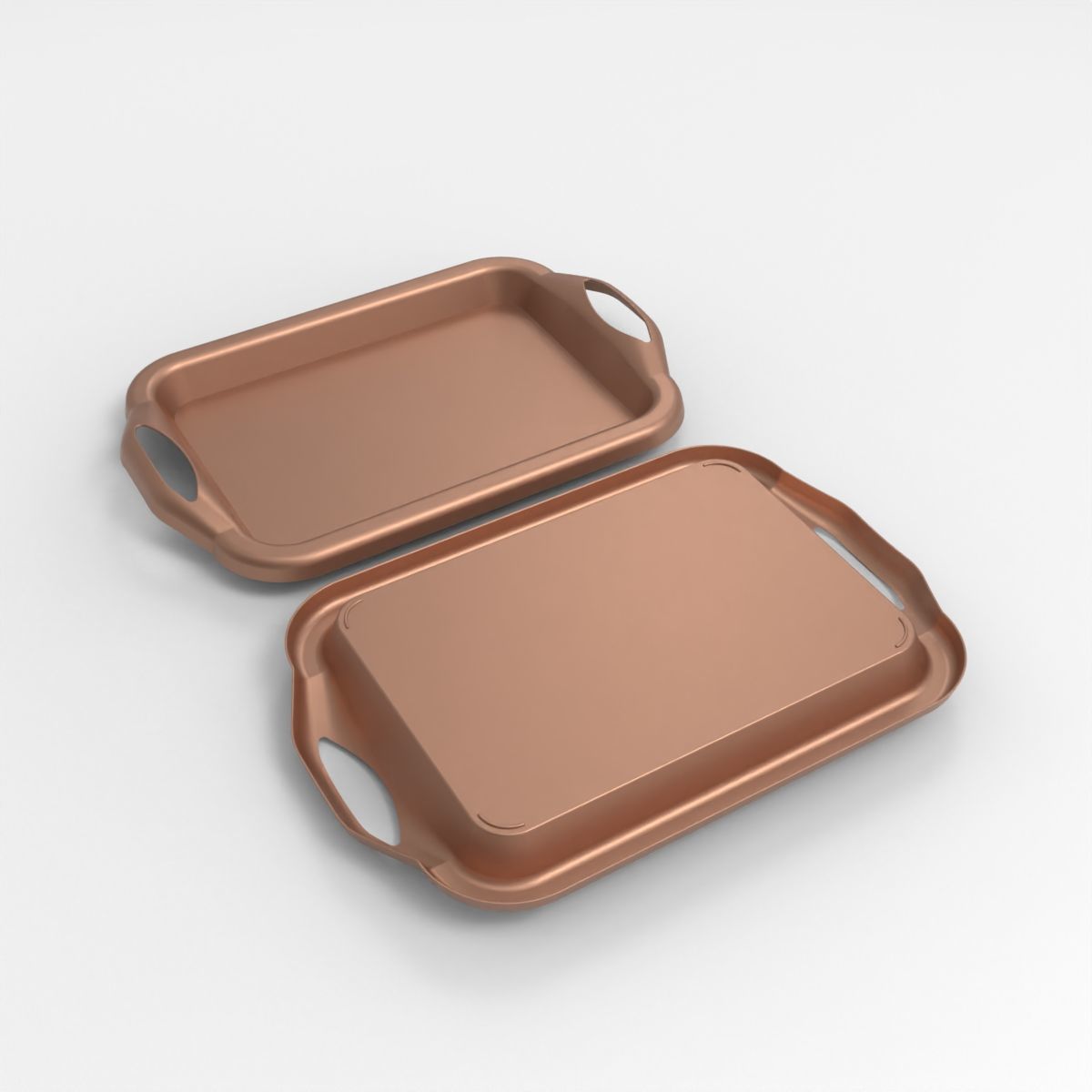 Food Tray 3D print model_6