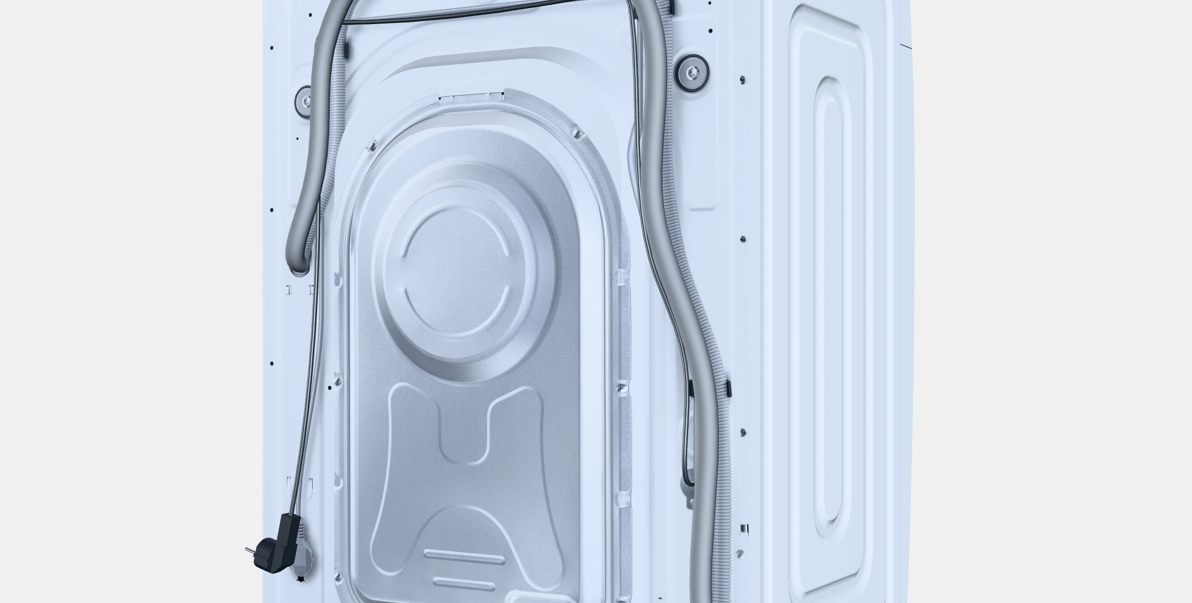 SAMSUNG WW90T534DAE-S7 Low-poly 3D model_6