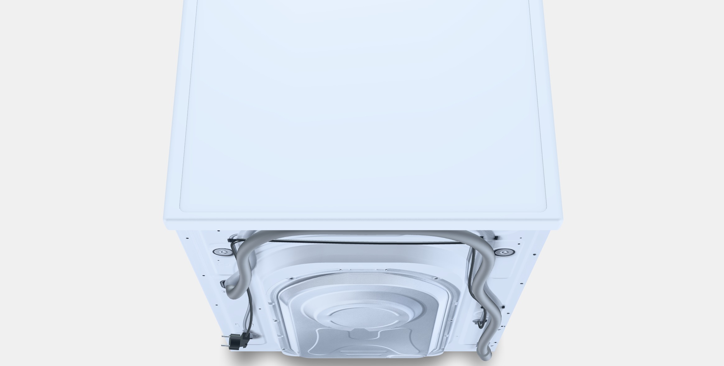 SAMSUNG WW90T534DAE-S7 Low-poly 3D model_4