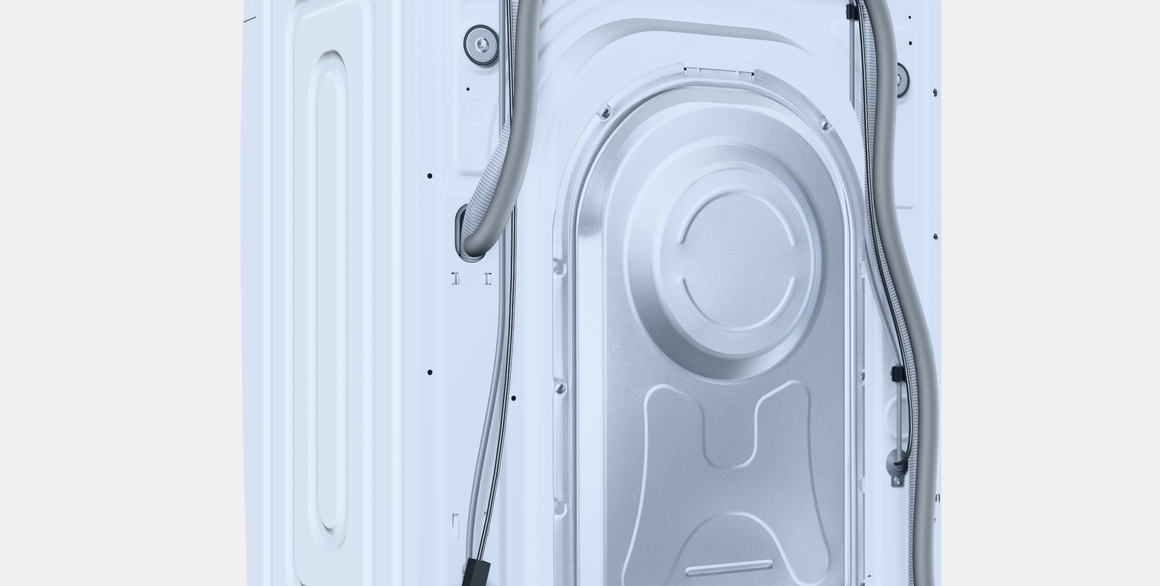 SAMSUNG WW90T534DAE-S7 Low-poly 3D model_2