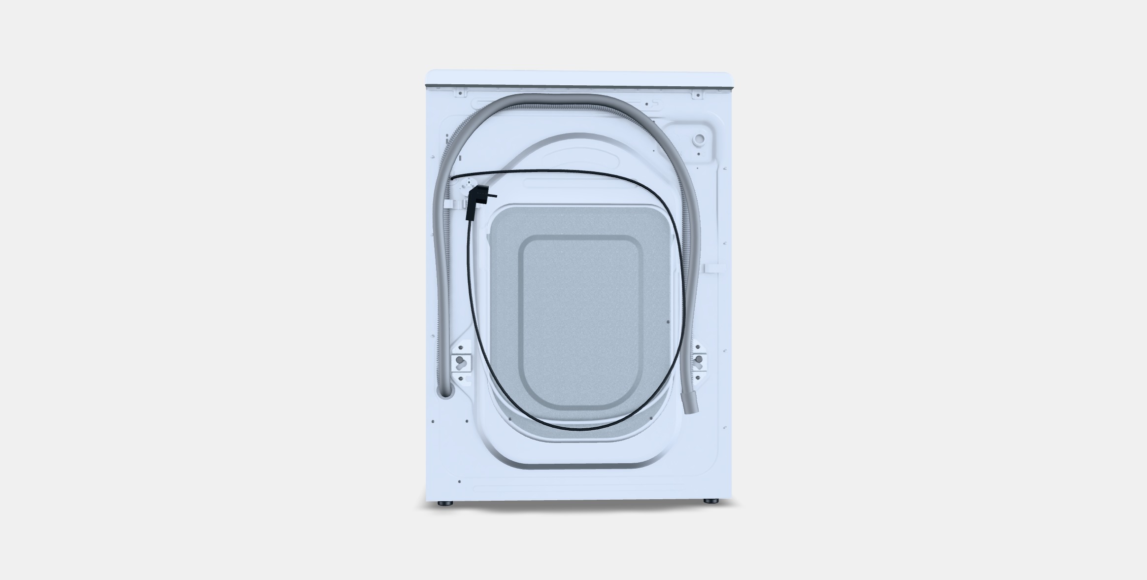 GORENJE WNEI94BS SteamTech Low-poly 3D model_16