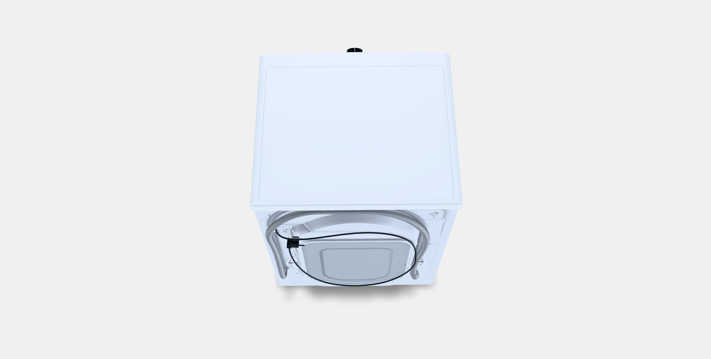 GORENJE WNEI94BS SteamTech Low-poly 3D model_7