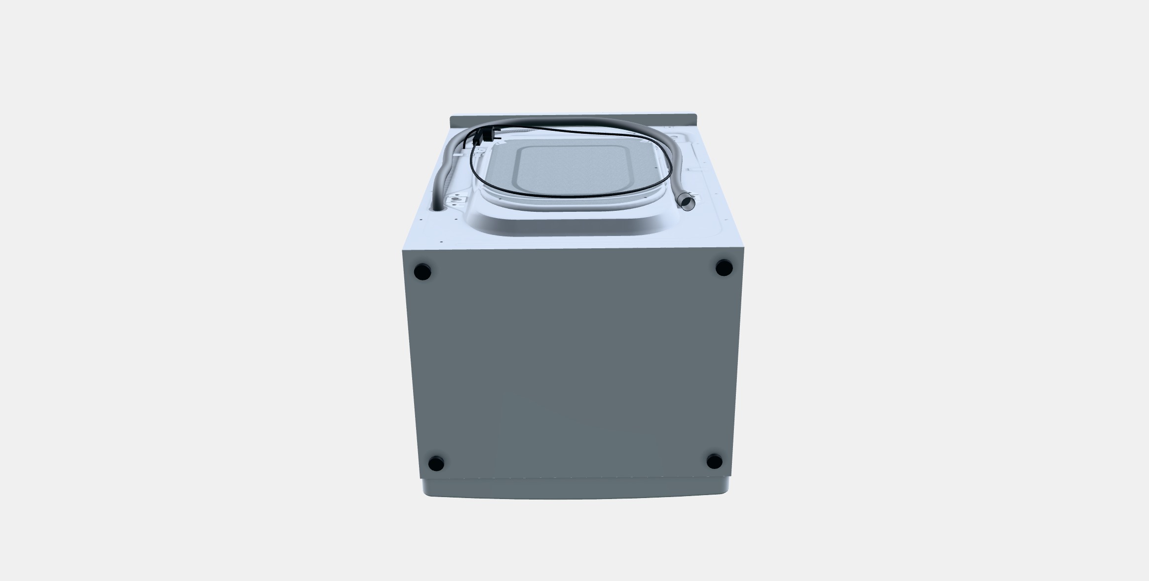 GORENJE WNEI94BS SteamTech Low-poly 3D model_6