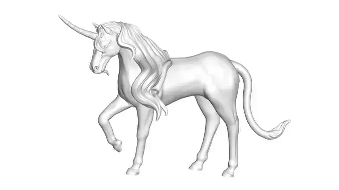 Unicorn sculpture