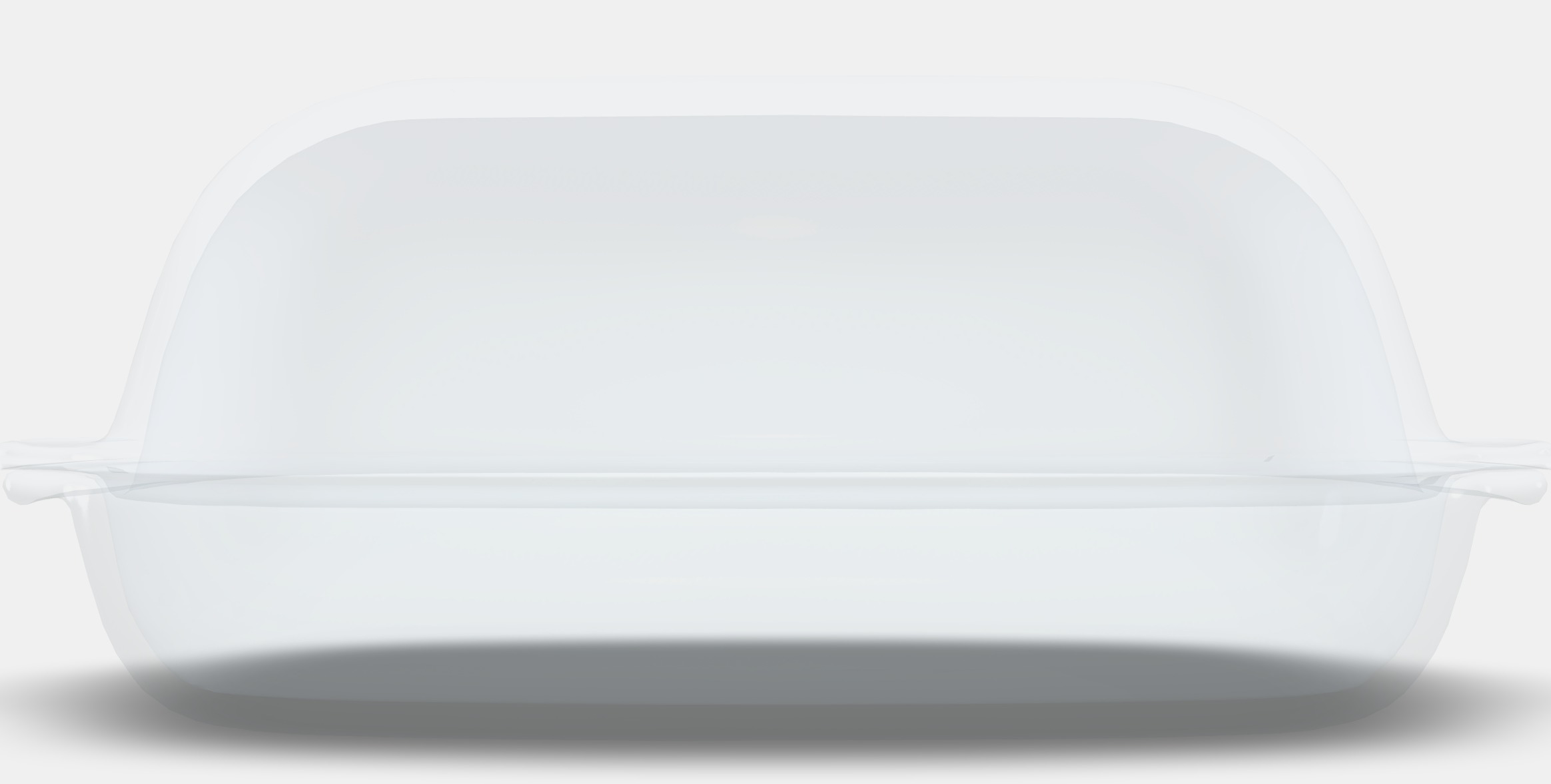 BUREN Oven-serving dish with lid Low-poly 3D model_11