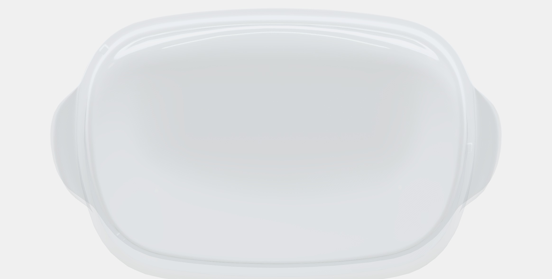 BUREN Oven-serving dish with lid Low-poly 3D model_9