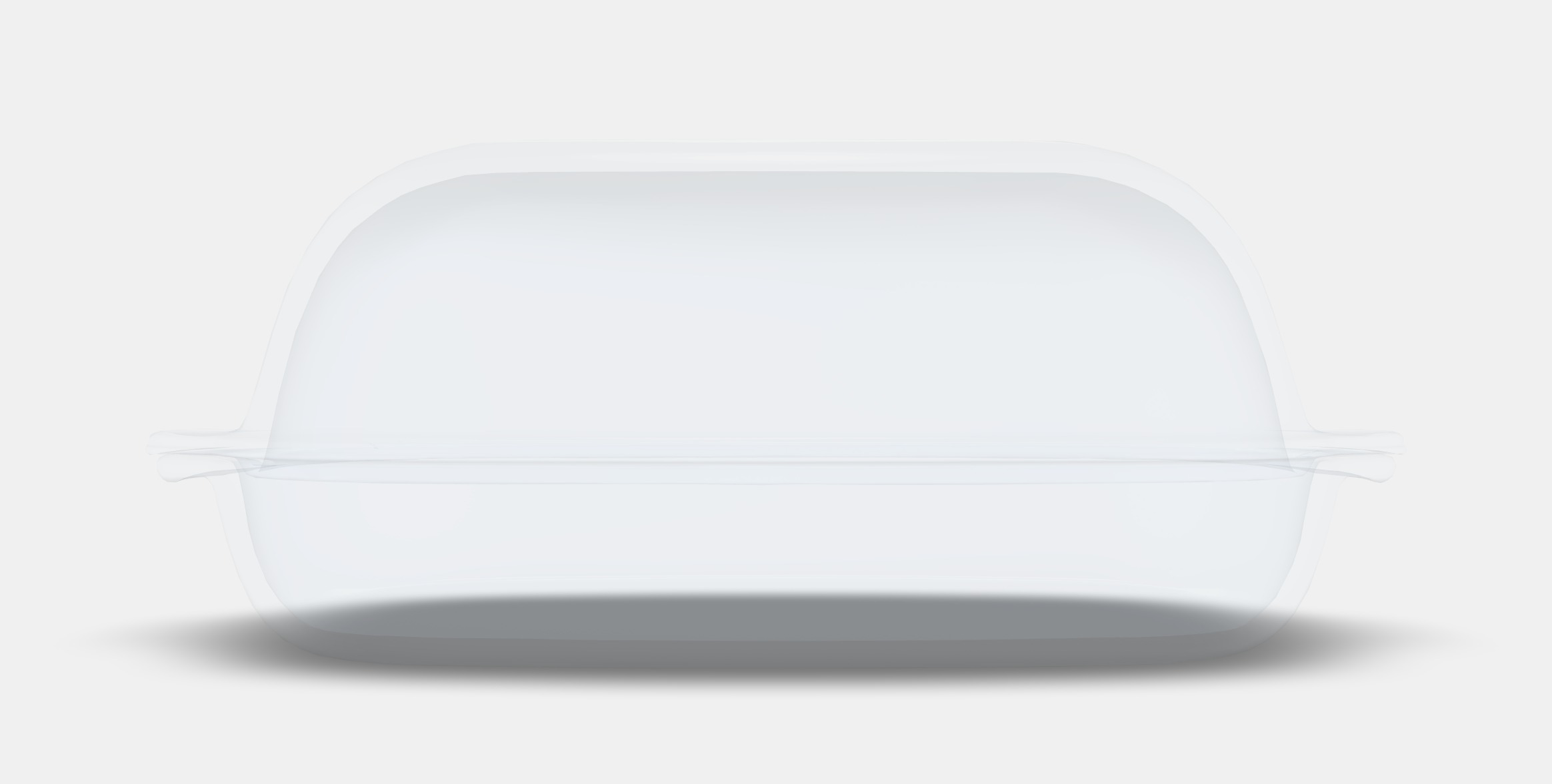 BUREN Oven-serving dish with lid Low-poly 3D model_15