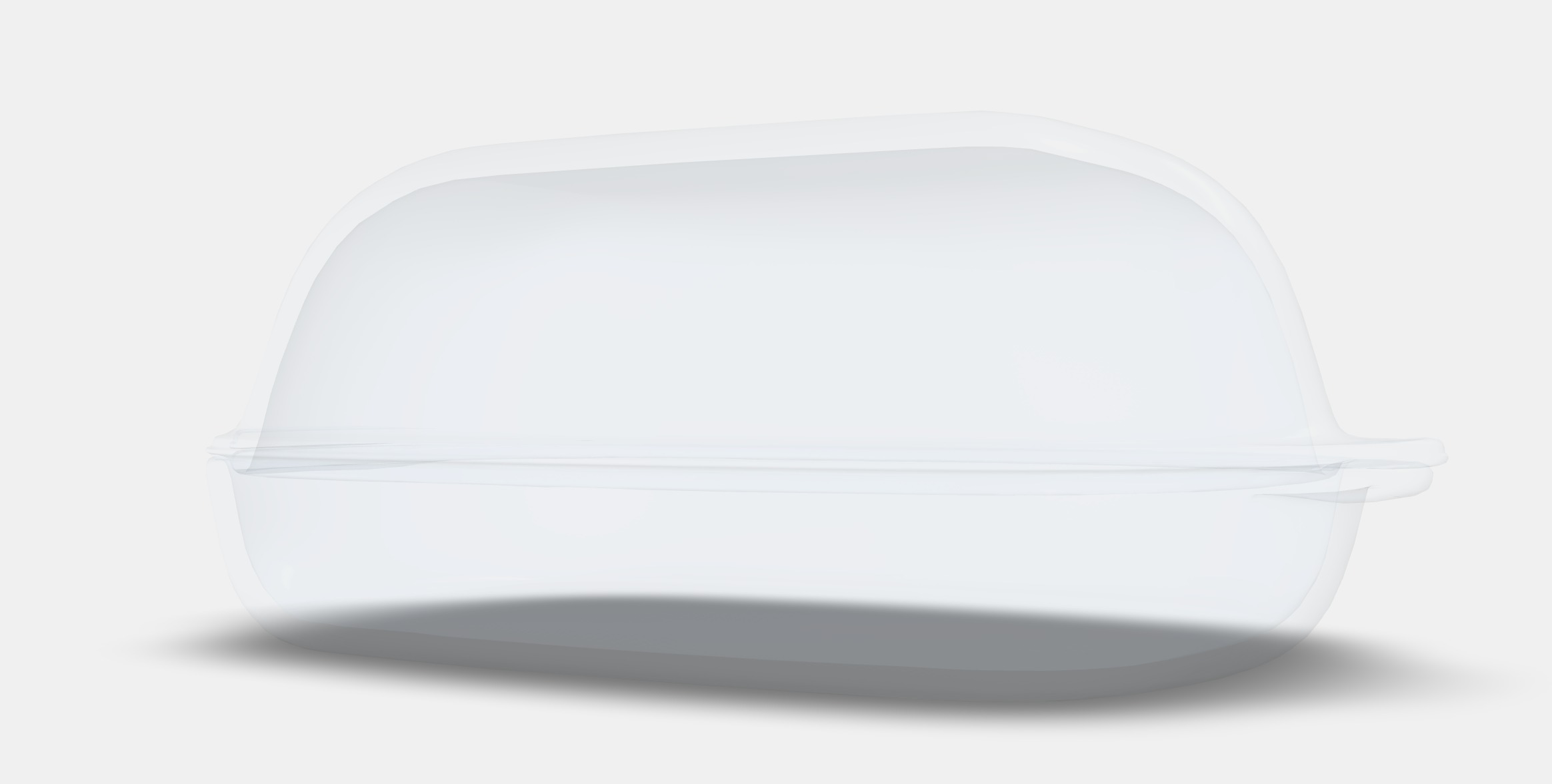 BUREN Oven-serving dish with lid Low-poly 3D model_6