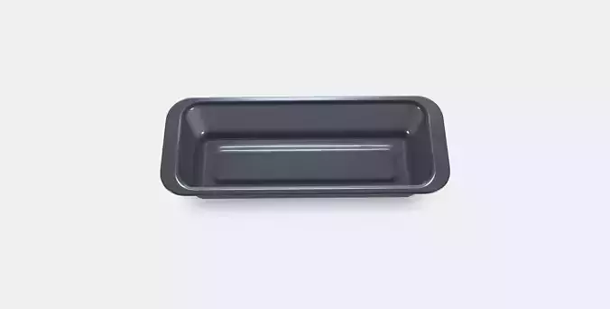 HEMMABAK Bread tin Low-poly 3D model