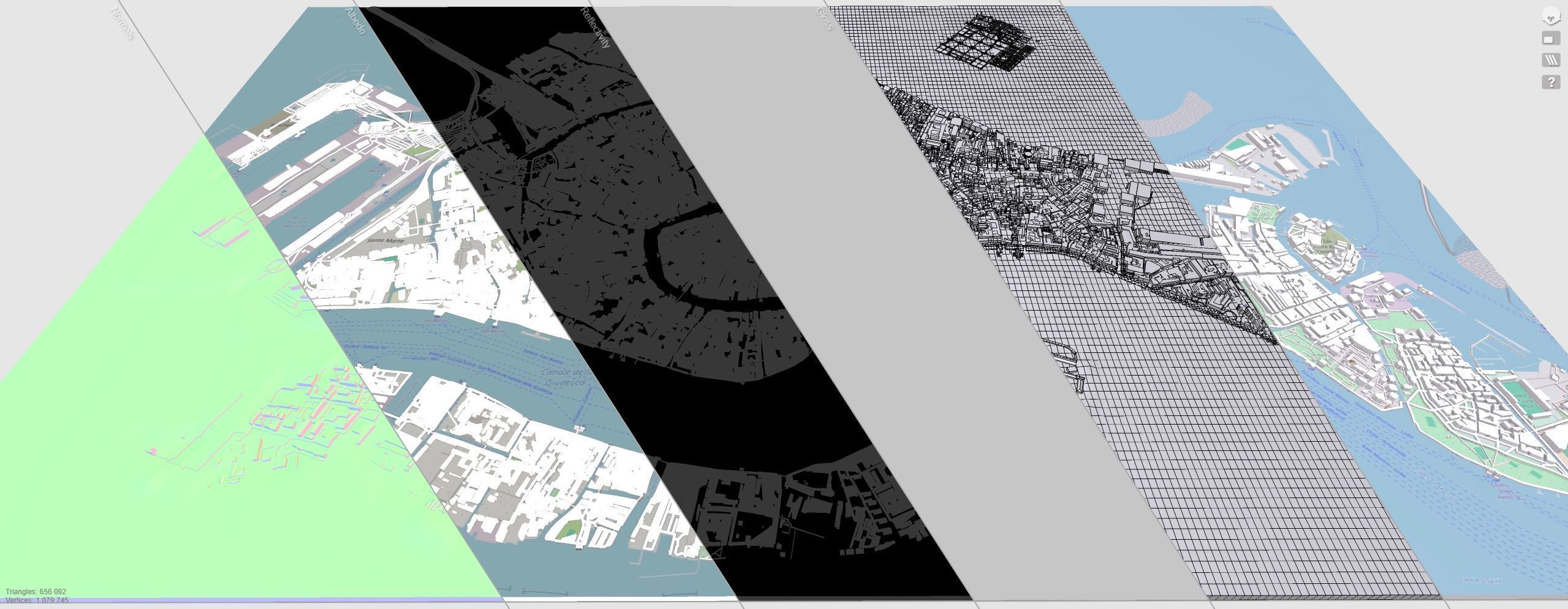 Cityscape Venice Italy 3D model_13