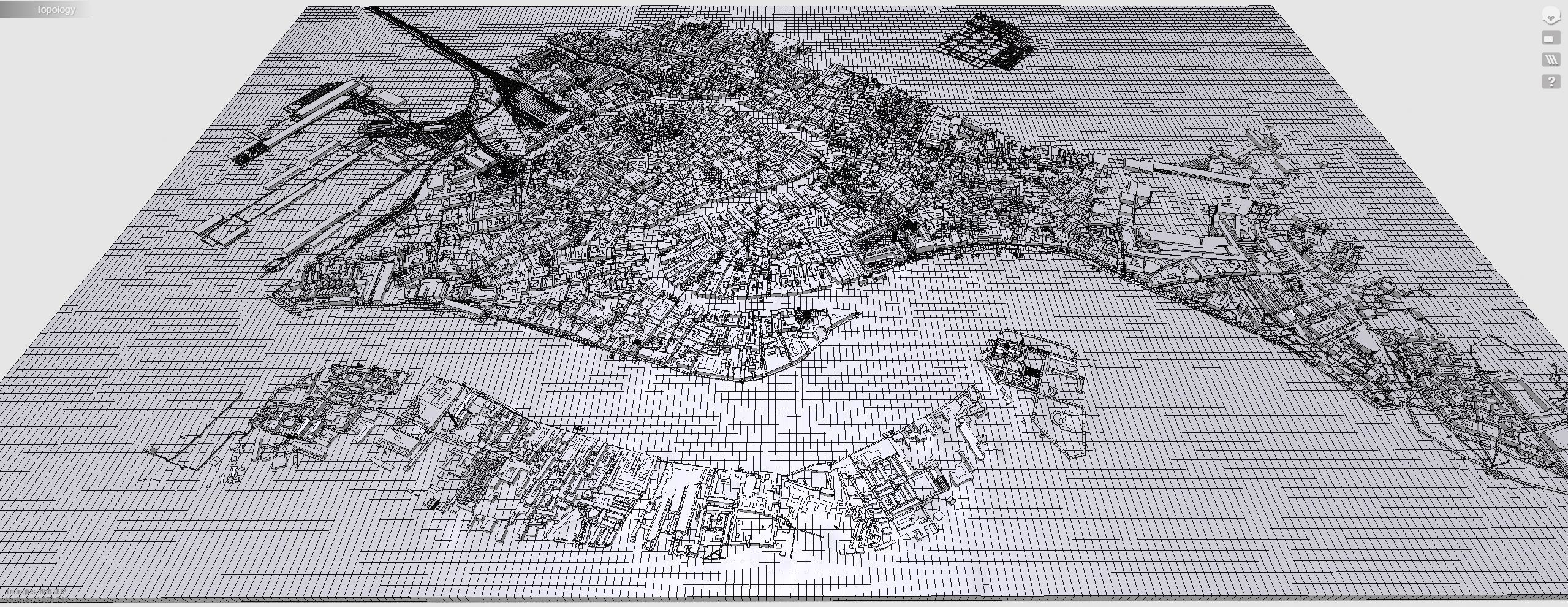 Cityscape Venice Italy 3D model_14