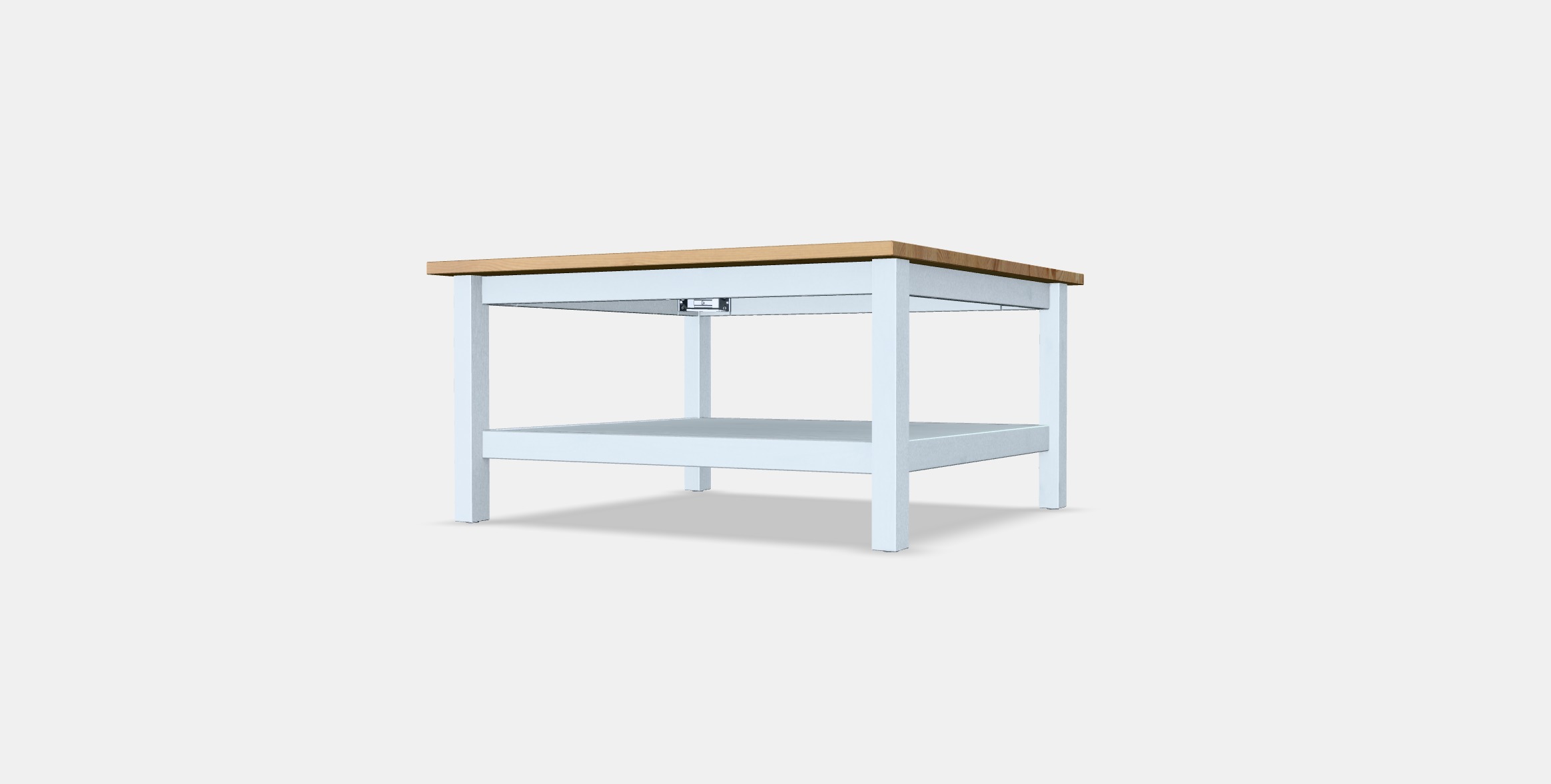 HEMNES Coffee table 1 Low-poly 3D model_3