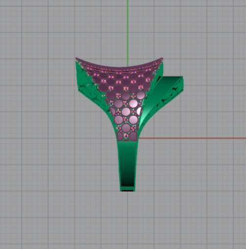 gold ring 3D print model_7