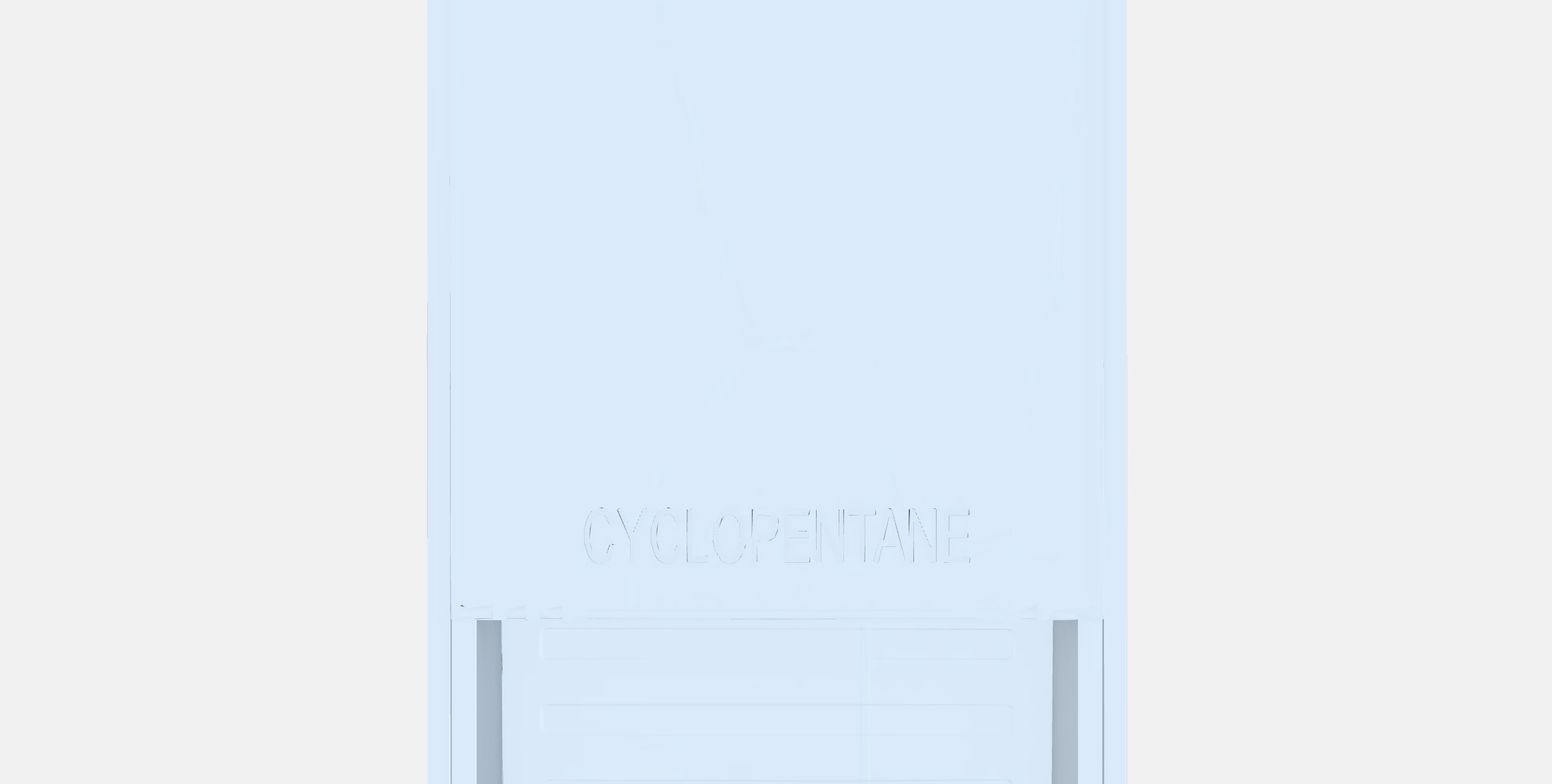 LAGAN Fridge with freezer compartment Low-poly 3D model_15