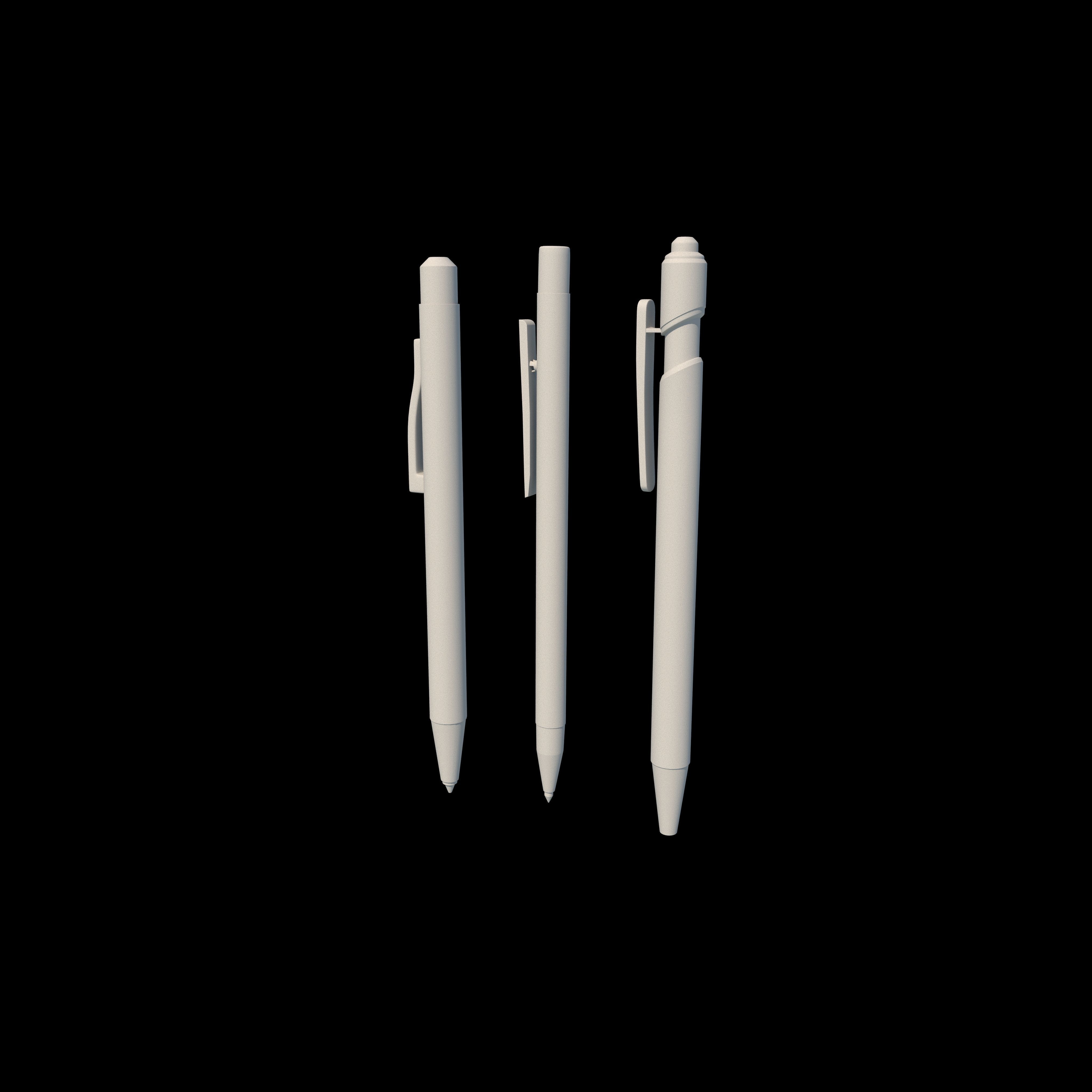 Ball Pen  3D model_9