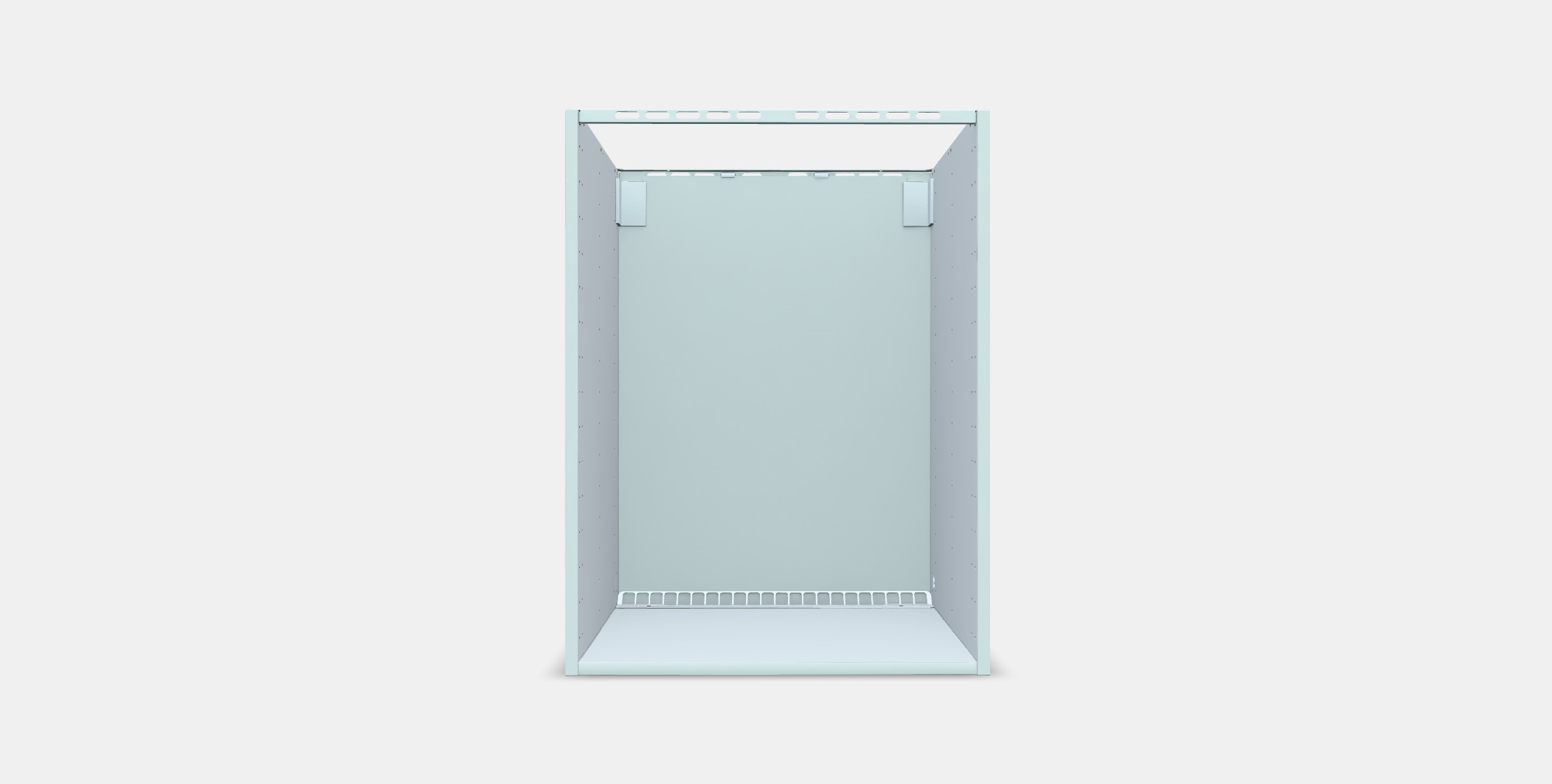 METOD Base cabinet for built-in oven-sink Low-poly 3D model_8