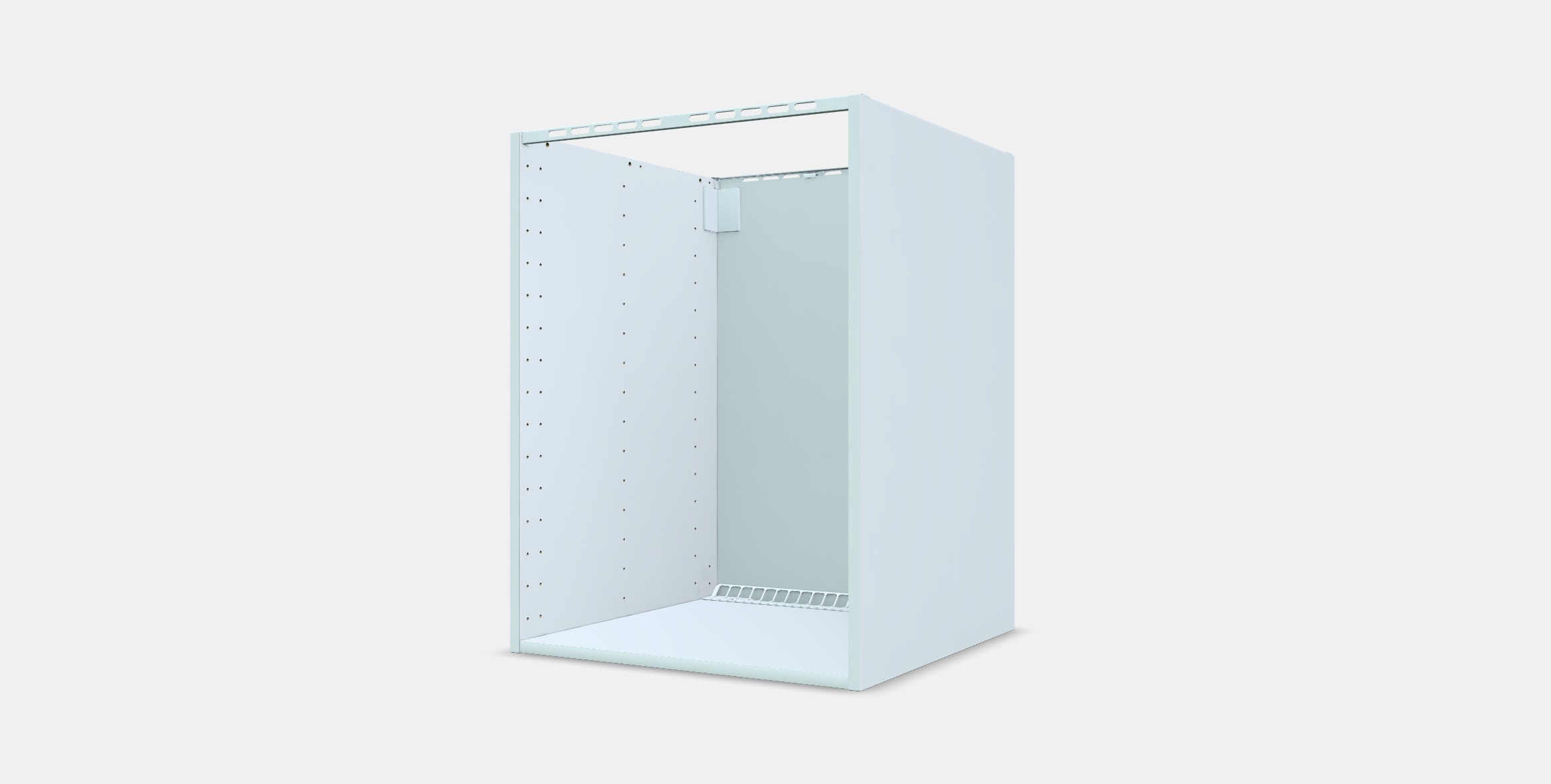 METOD Base cabinet for built-in oven-sink Low-poly 3D model_11