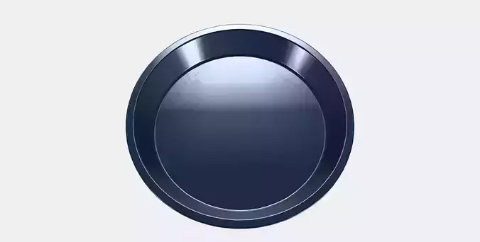 INBAKAD Pie dish Low-poly 3D model