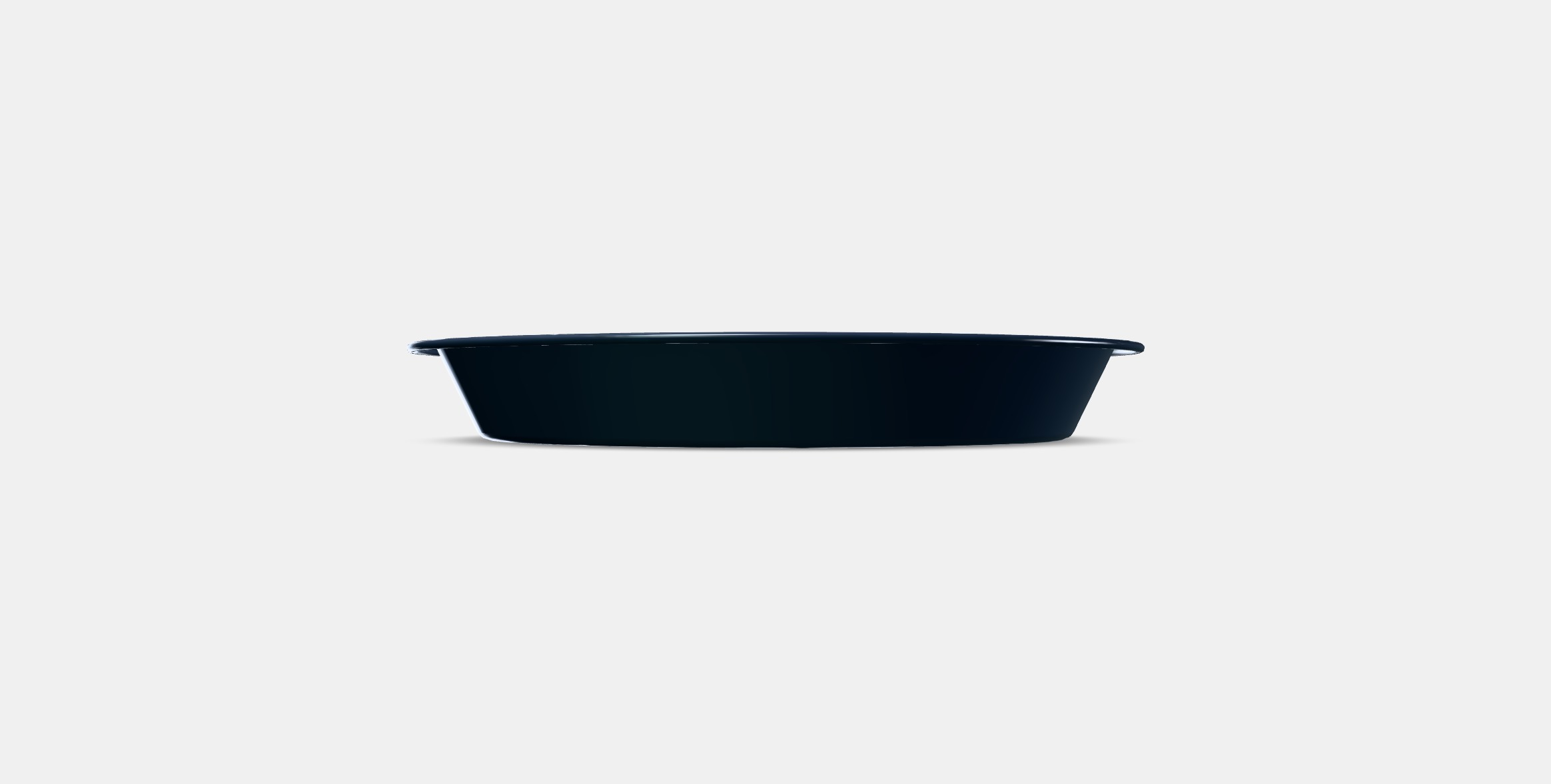 INBAKAD Pie dish Low-poly 3D model_12
