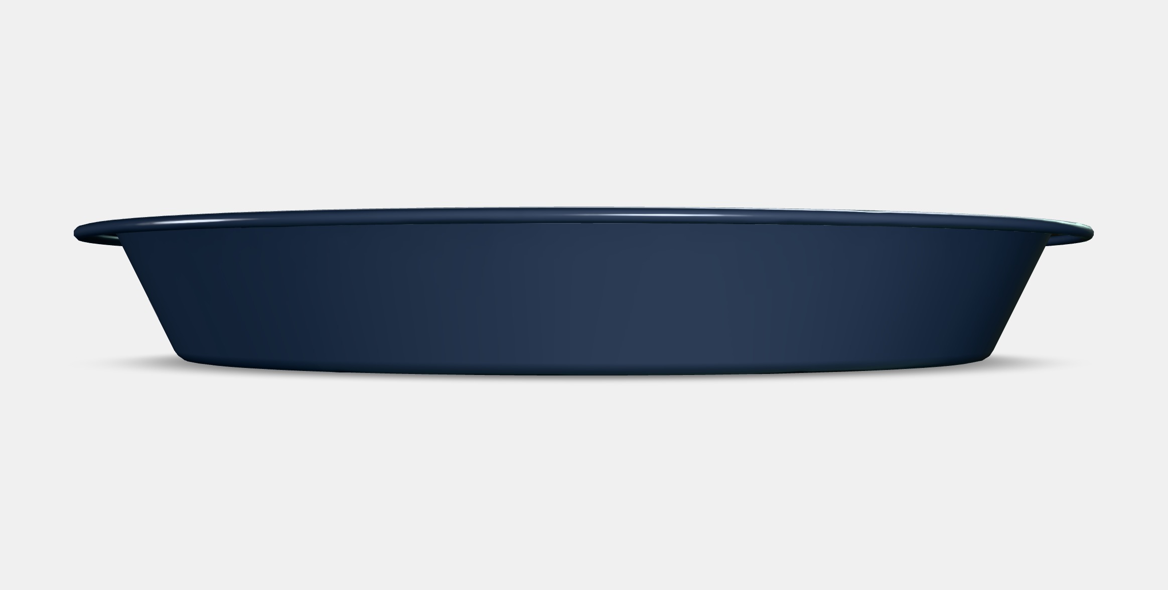 INBAKAD Pie dish Low-poly 3D model_6