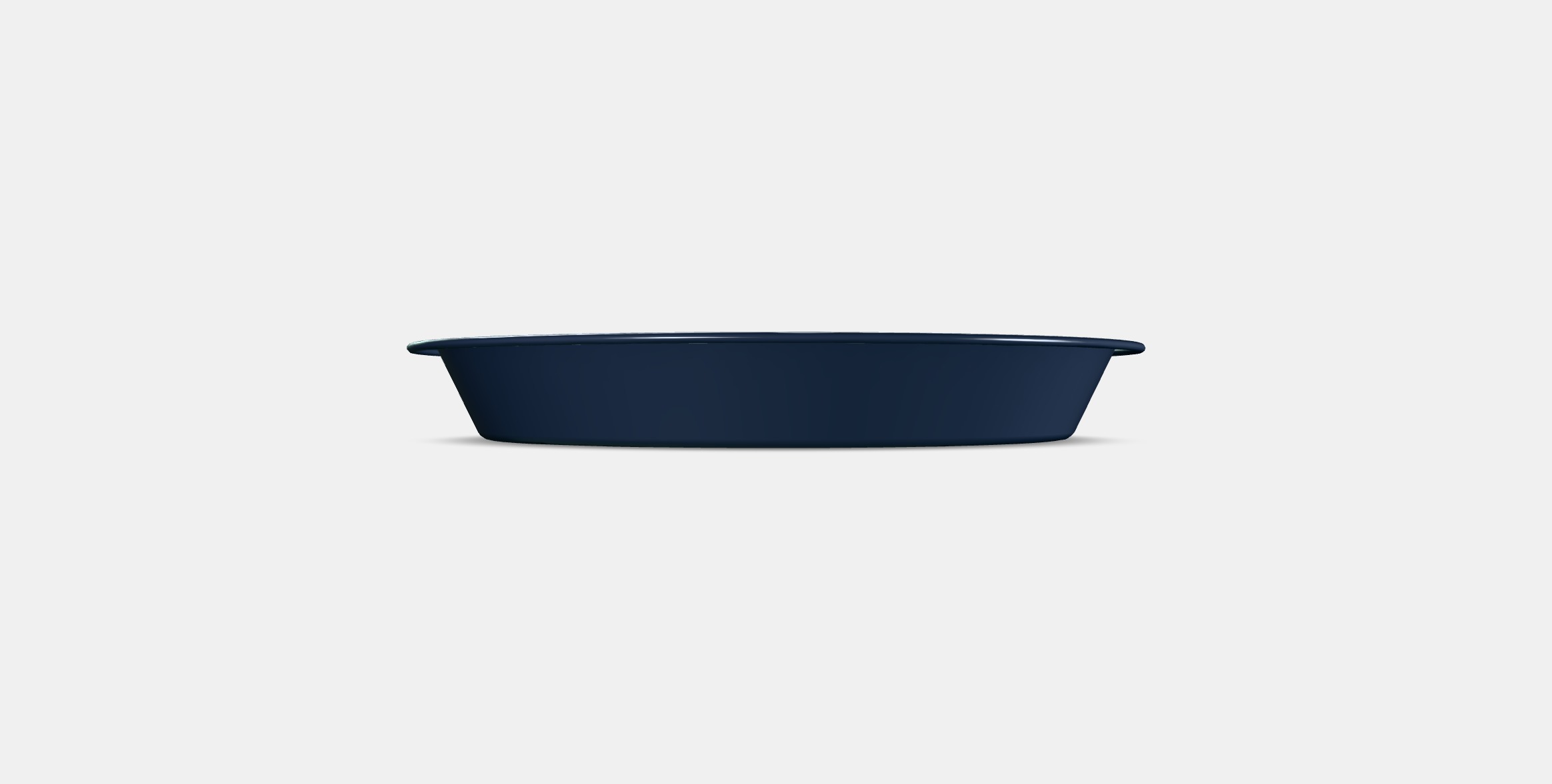 INBAKAD Pie dish Low-poly 3D model_16