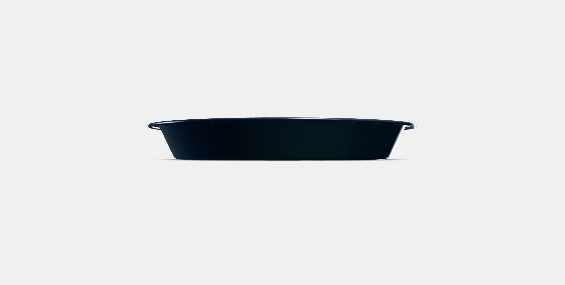 INBAKAD Pie dish Low-poly 3D model_3