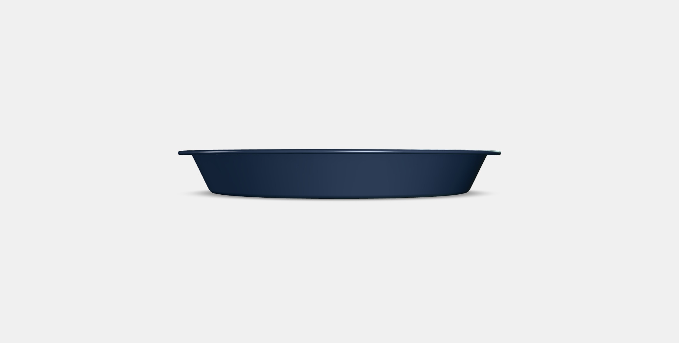 INBAKAD Pie dish Low-poly 3D model_5