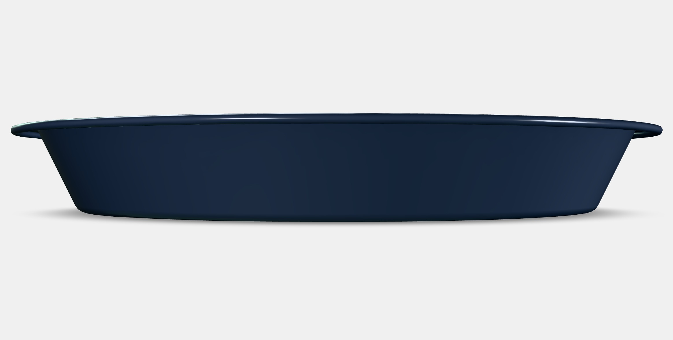 INBAKAD Pie dish Low-poly 3D model_2