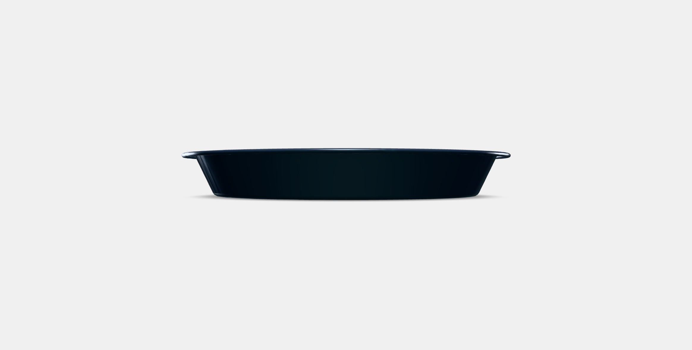 INBAKAD Pie dish Low-poly 3D model_10