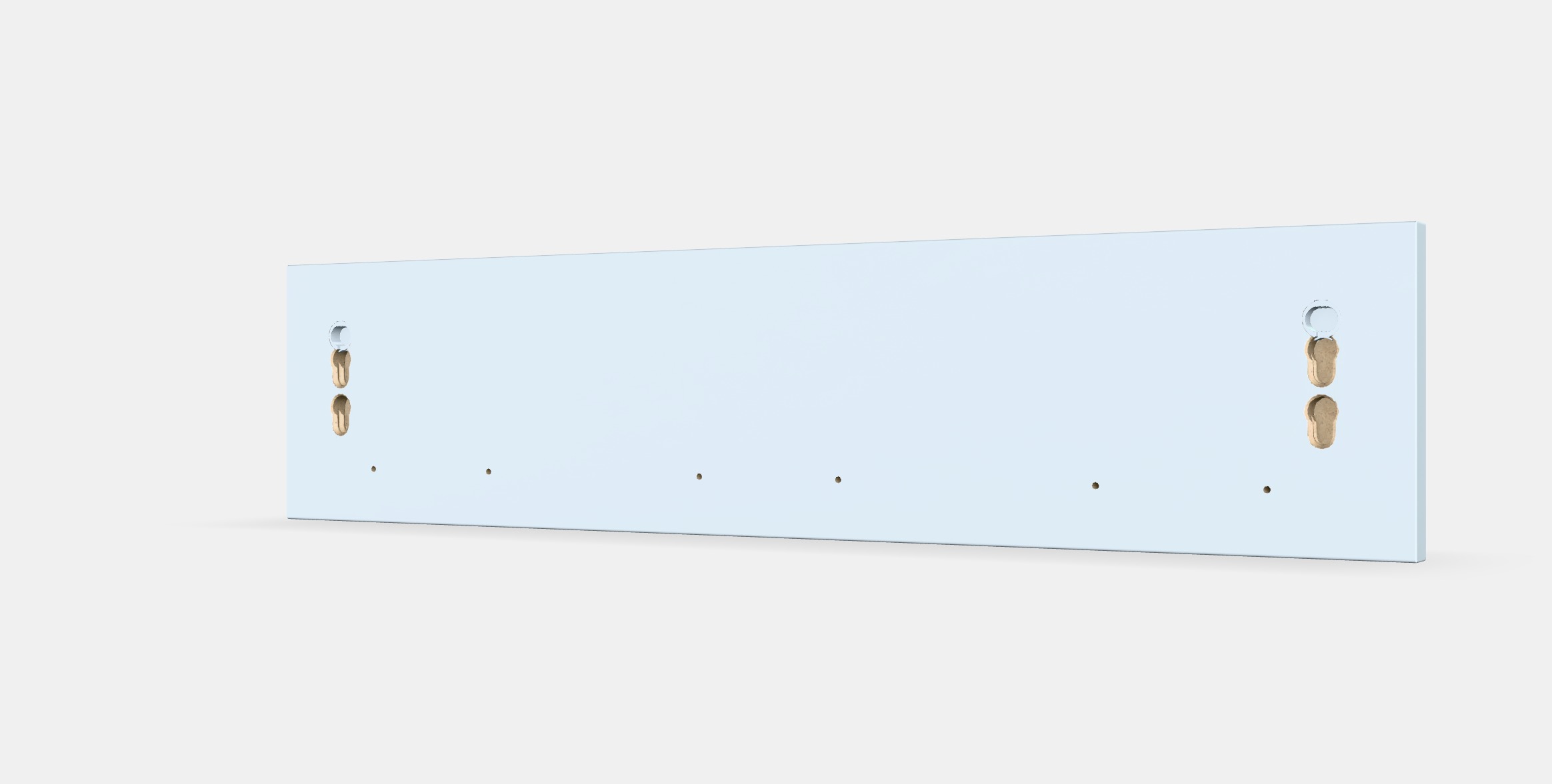 ENHET Drawer front for base cb f oven Low-poly 3D model_6