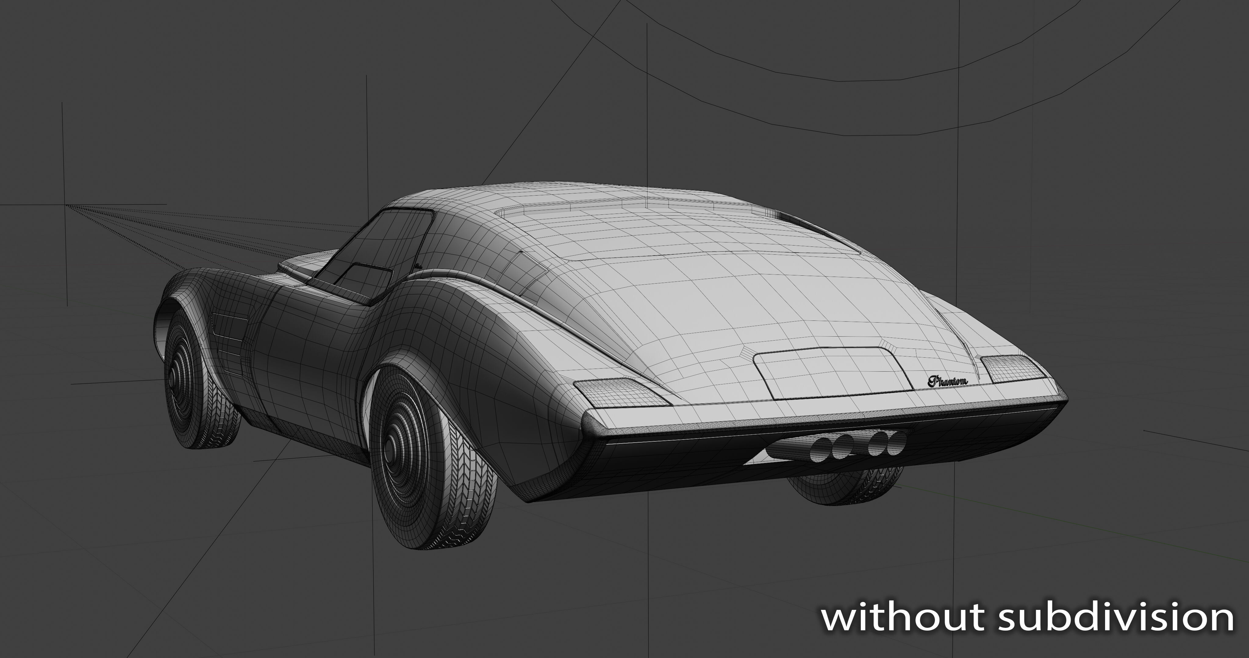 1977 Pontiac Phantom Madame X  Concept  3D model_6