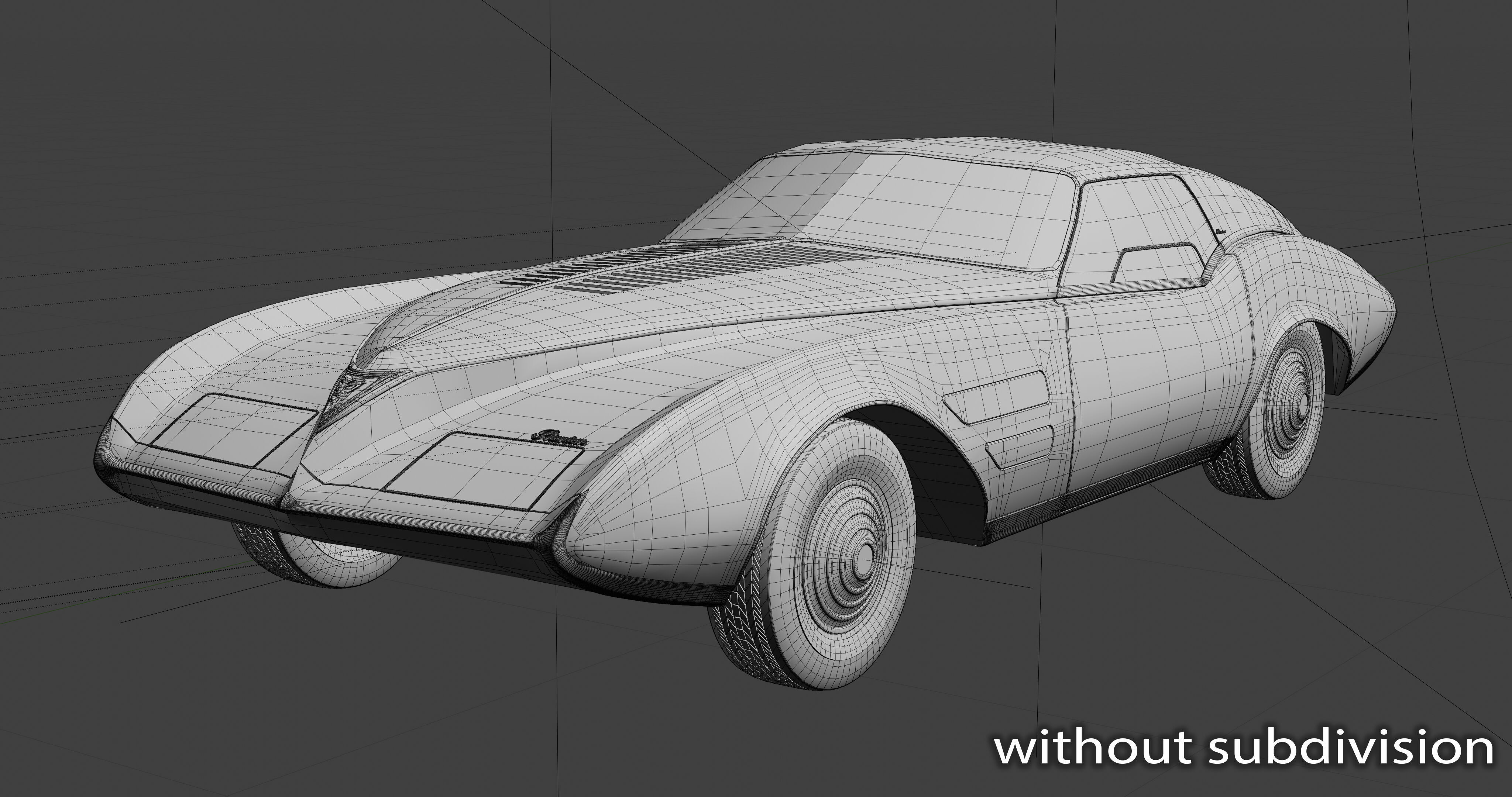 1977 Pontiac Phantom Madame X  Concept  3D model_5