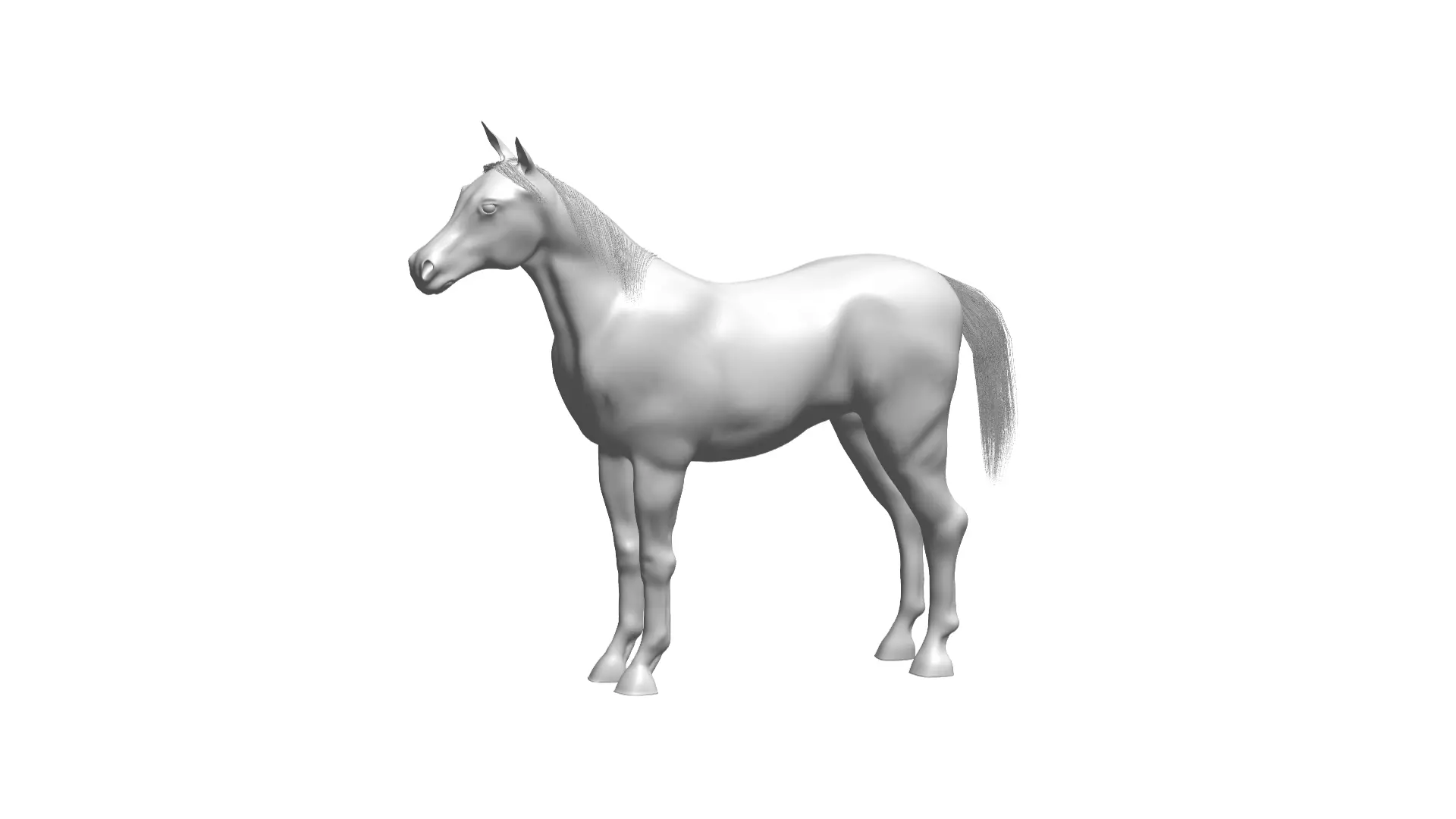 horse 3D model_0