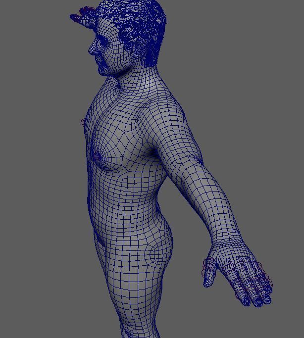 Benjamin Netanyahu 3d model Low-poly 3D model_17